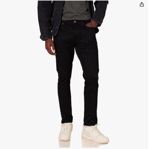 Amazon Essentials Mens Skinny-Fit Stretch Jean - Black - 36W X 28L